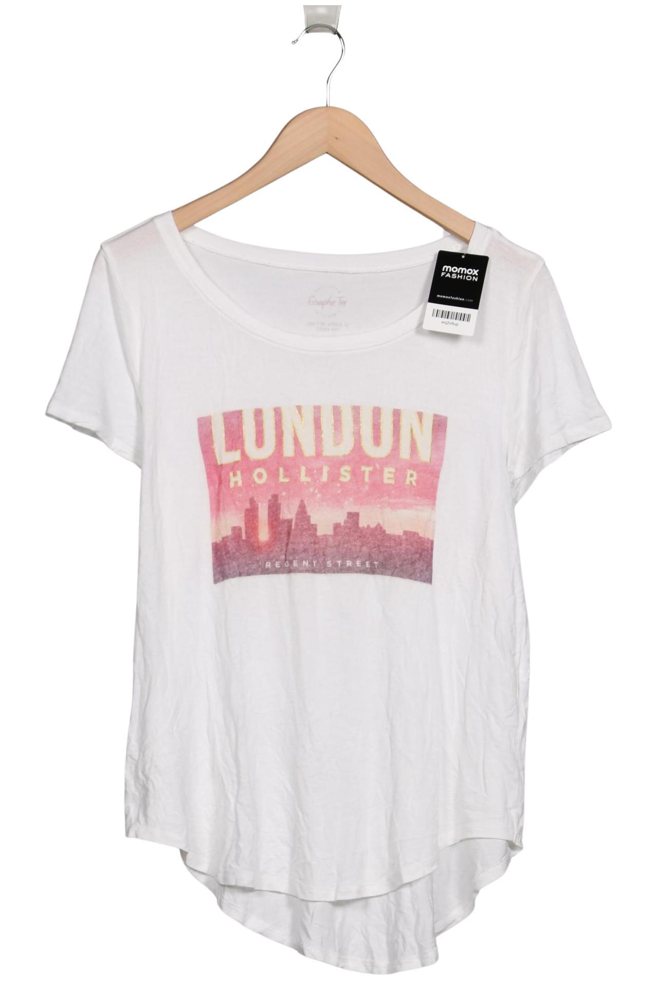 

Hollister Damen T-Shirt, weiß, Gr. 38