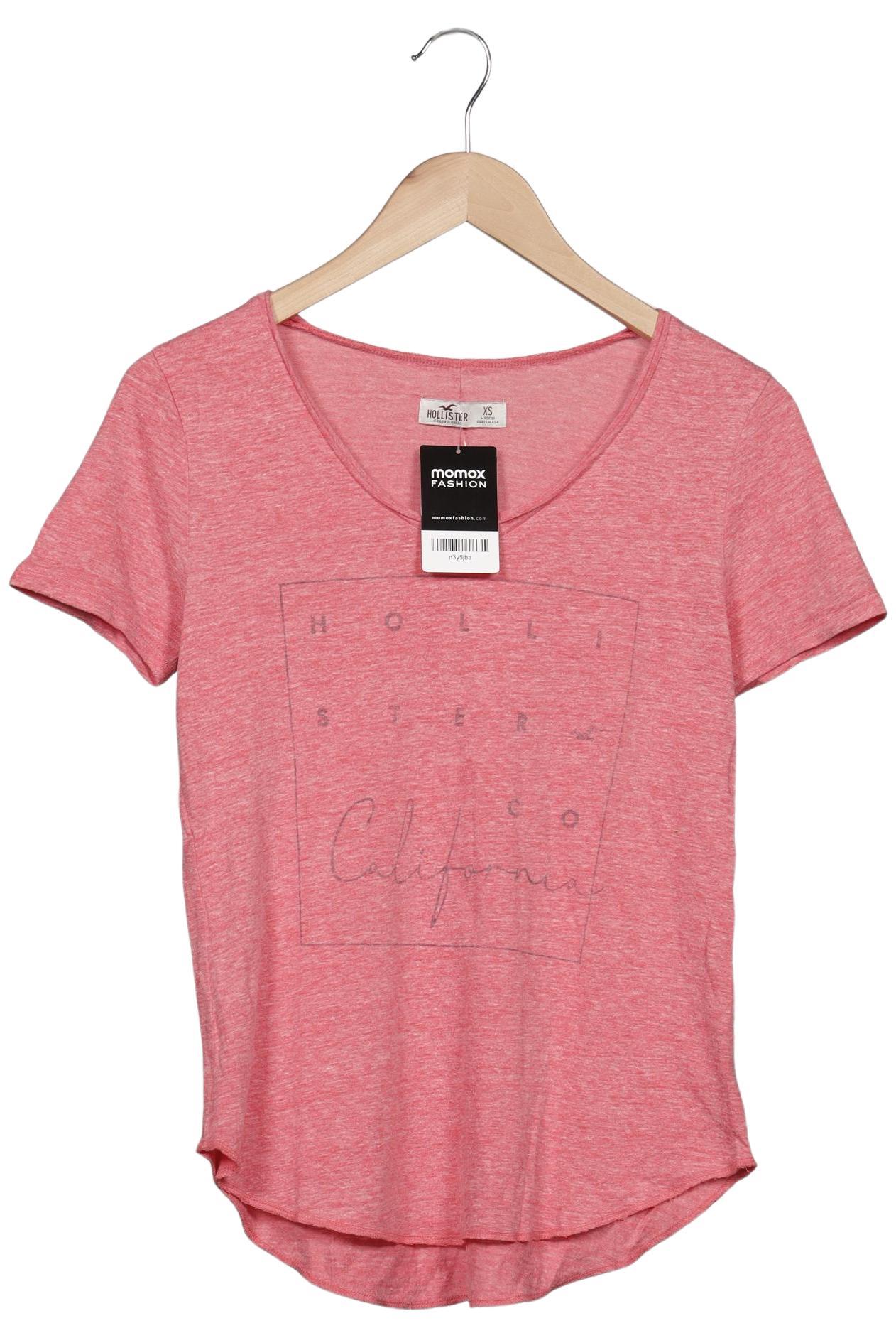 

Hollister Damen T-Shirt, rot, Gr. 34