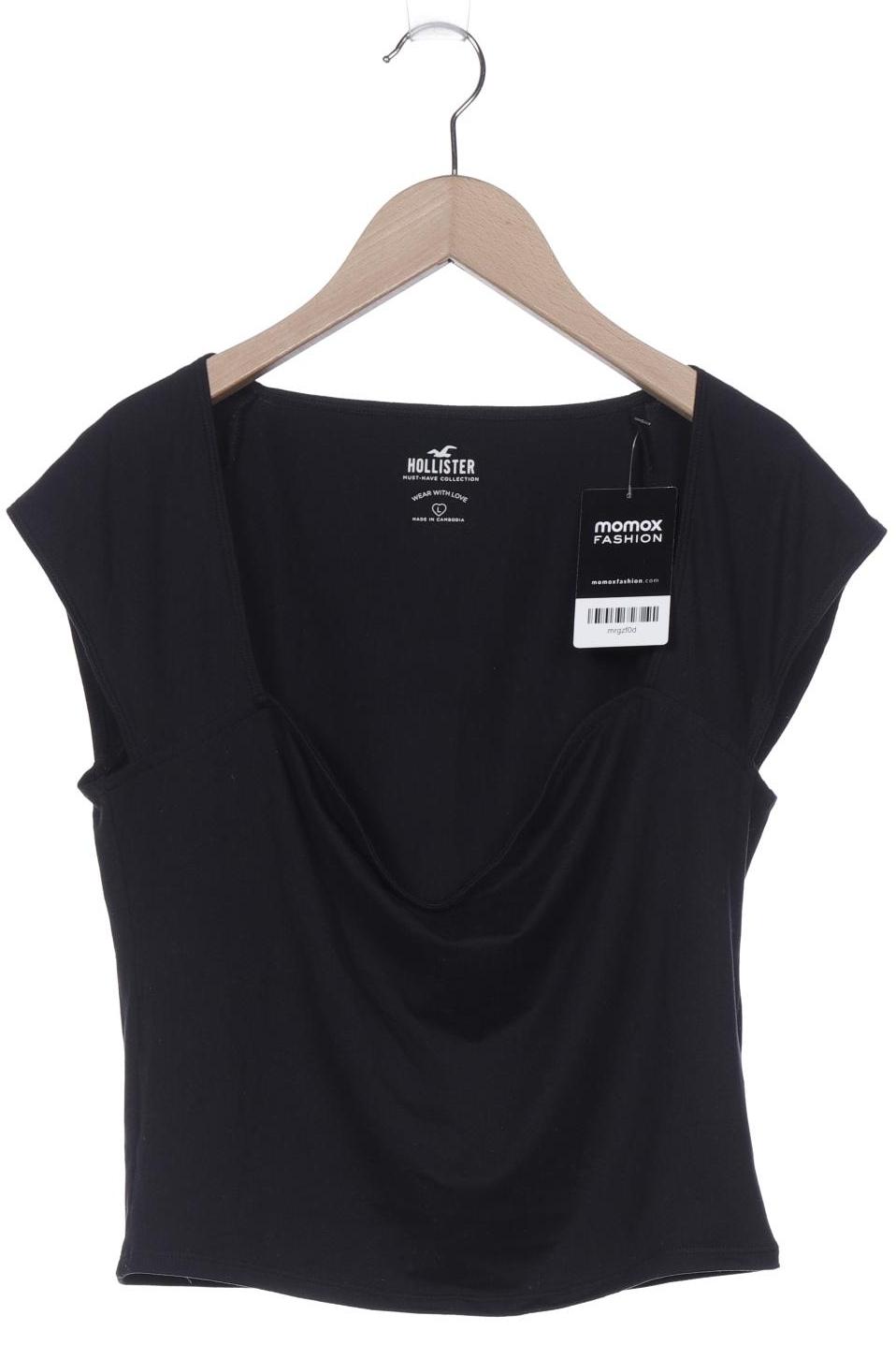 

Hollister Damen T-Shirt, schwarz, Gr. 42