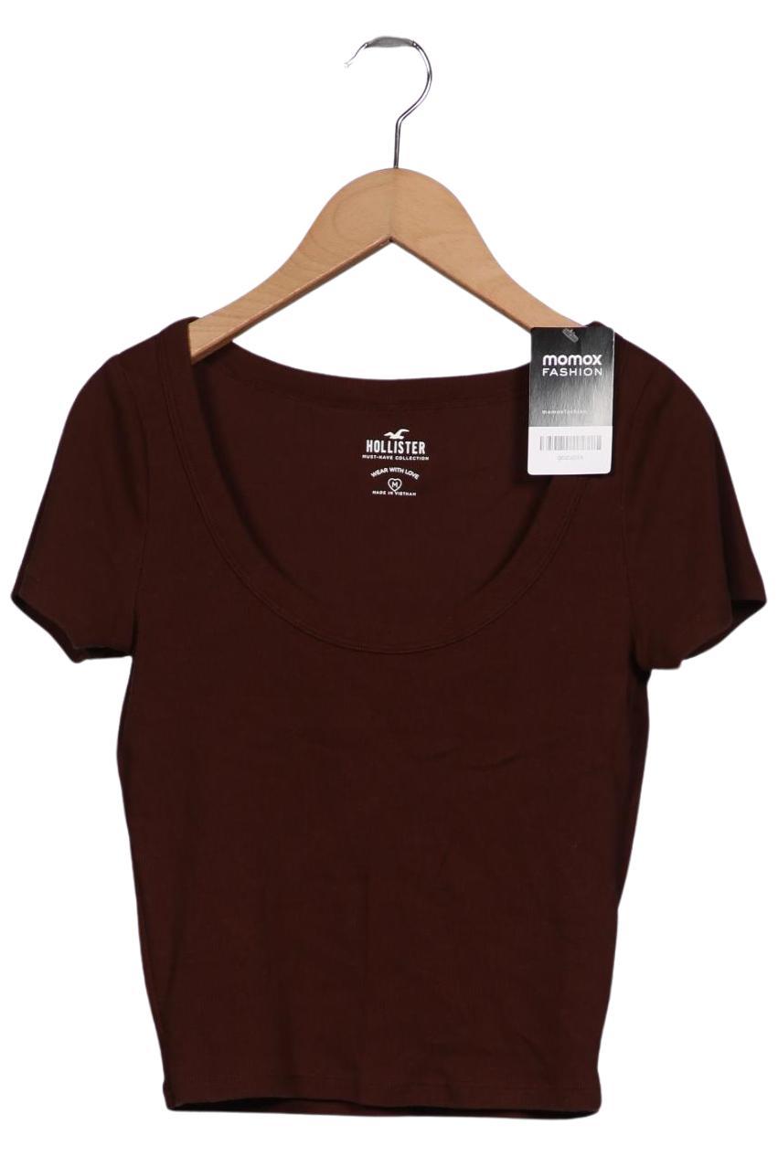 

Hollister Damen T-Shirt, braun, Gr. 38