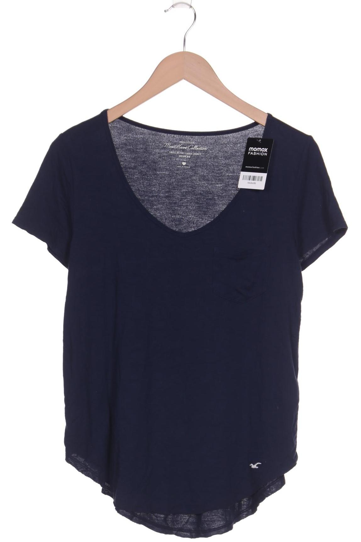 

Hollister Damen T-Shirt, marineblau, Gr. 36