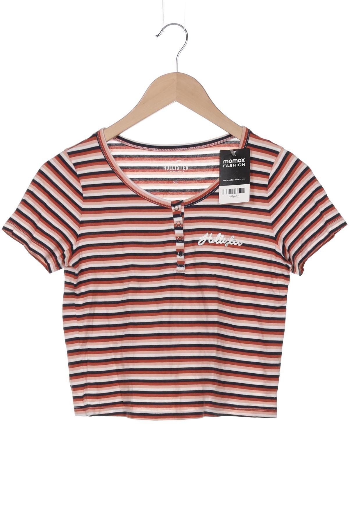 

Hollister Damen T-Shirt, orange, Gr. 34