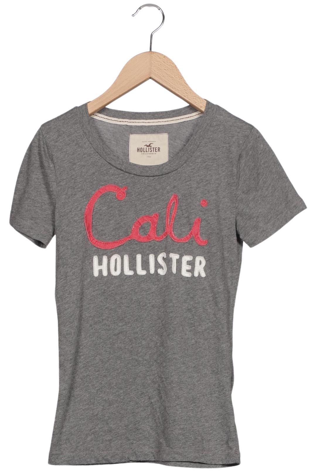 

Hollister Damen T-Shirt, grau, Gr. 36