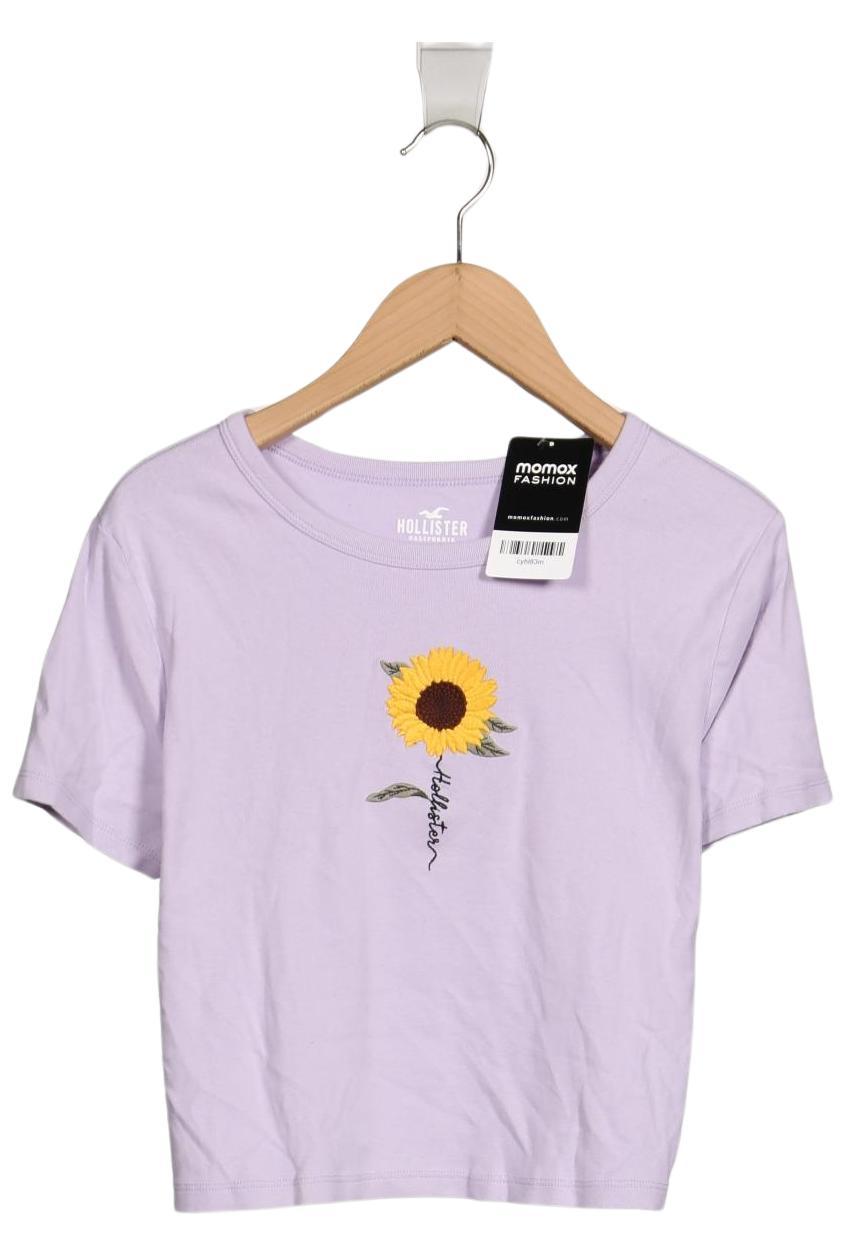 

Hollister Damen T-Shirt, flieder, Gr. 36
