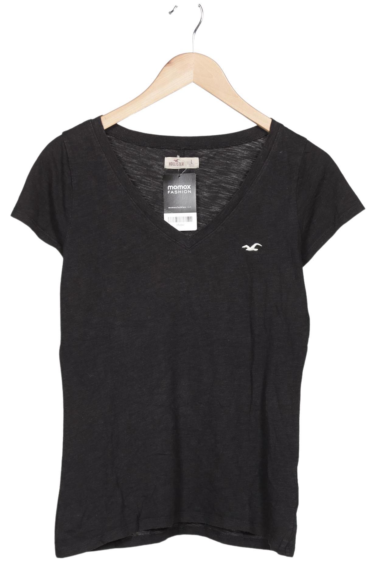 

Hollister Damen T-Shirt, schwarz, Gr. 42
