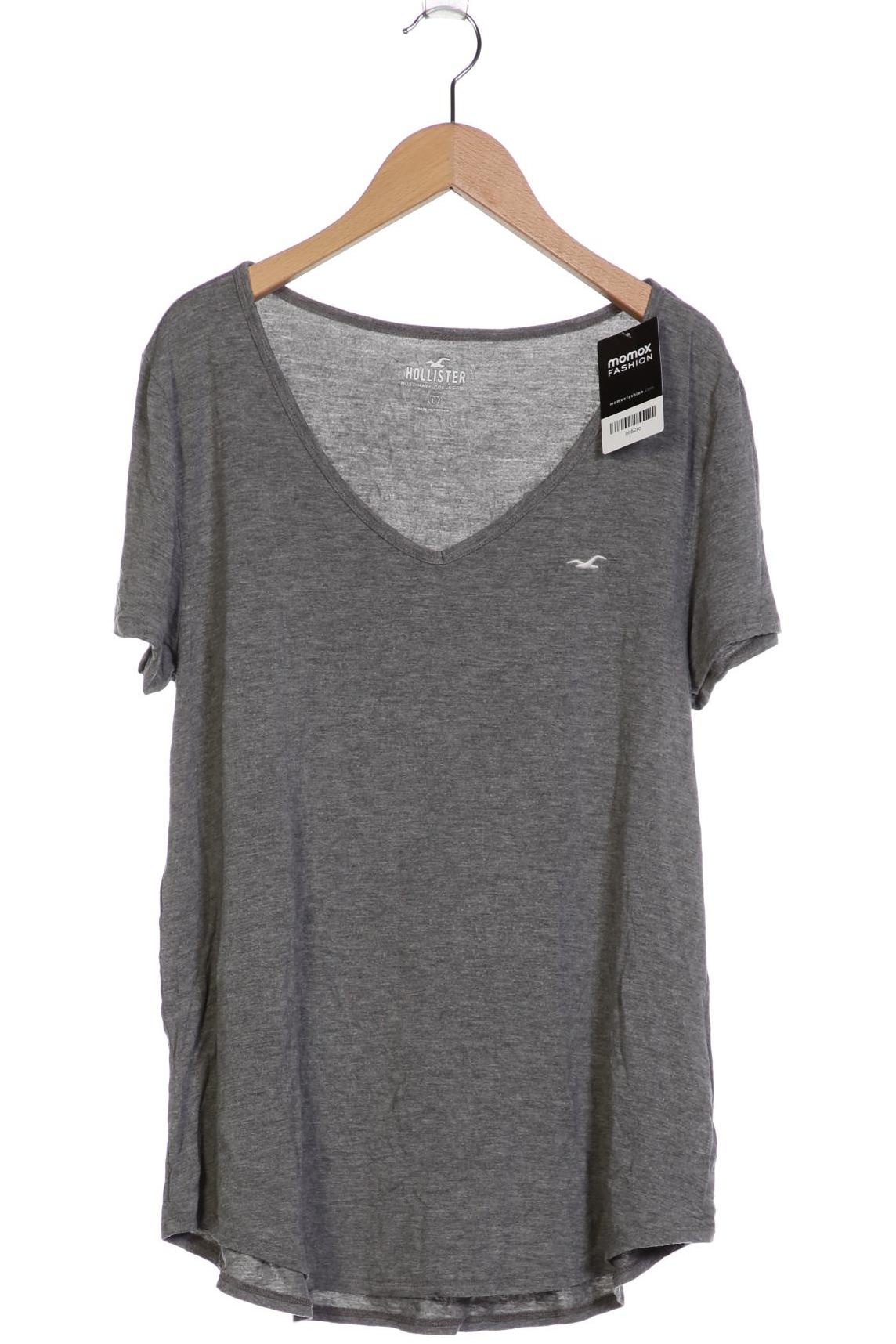 

Hollister Damen T-Shirt, grau, Gr. 42