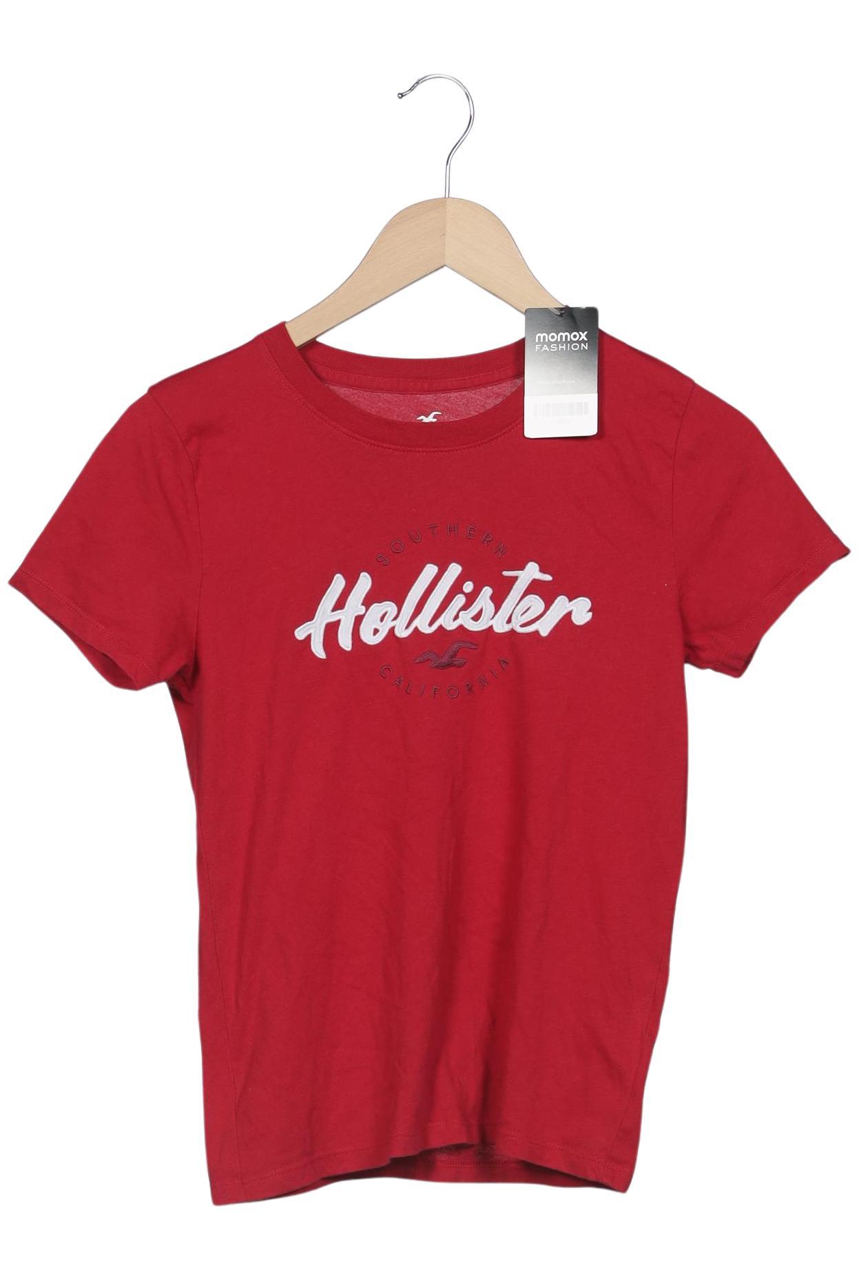 

Hollister Damen T-Shirt, rot, Gr. 34