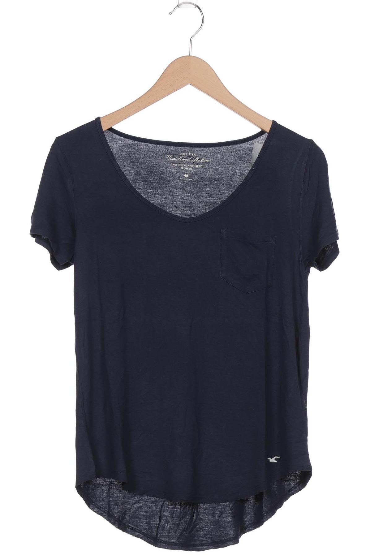 

Hollister Damen T-Shirt, marineblau