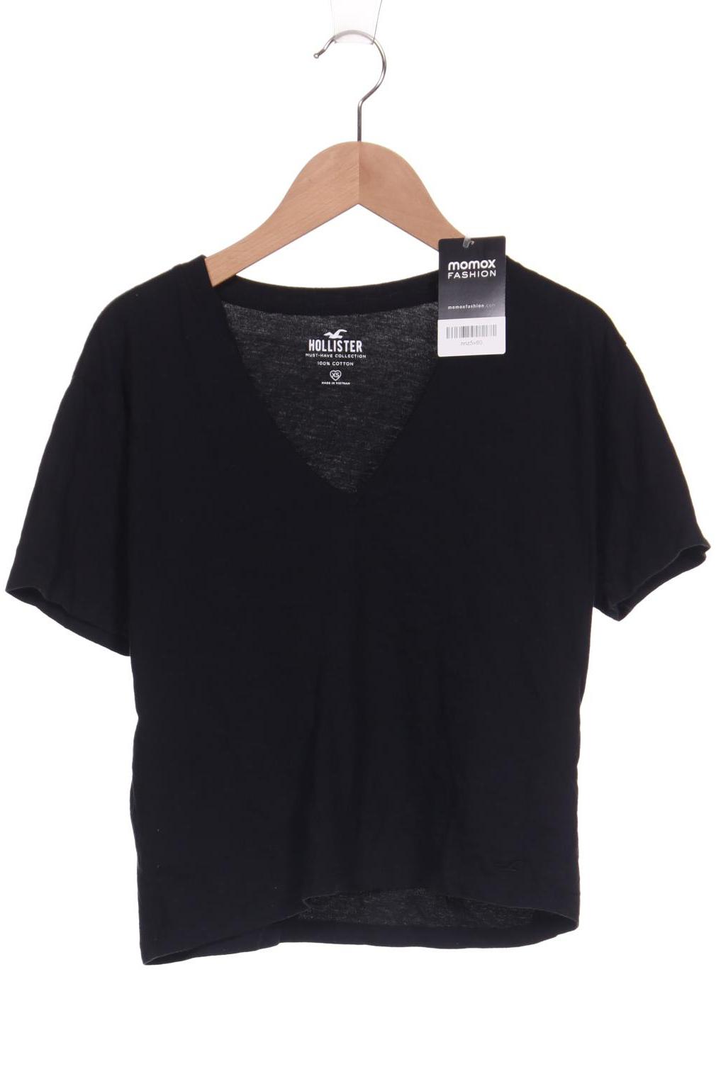 

Hollister Damen T-Shirt, schwarz