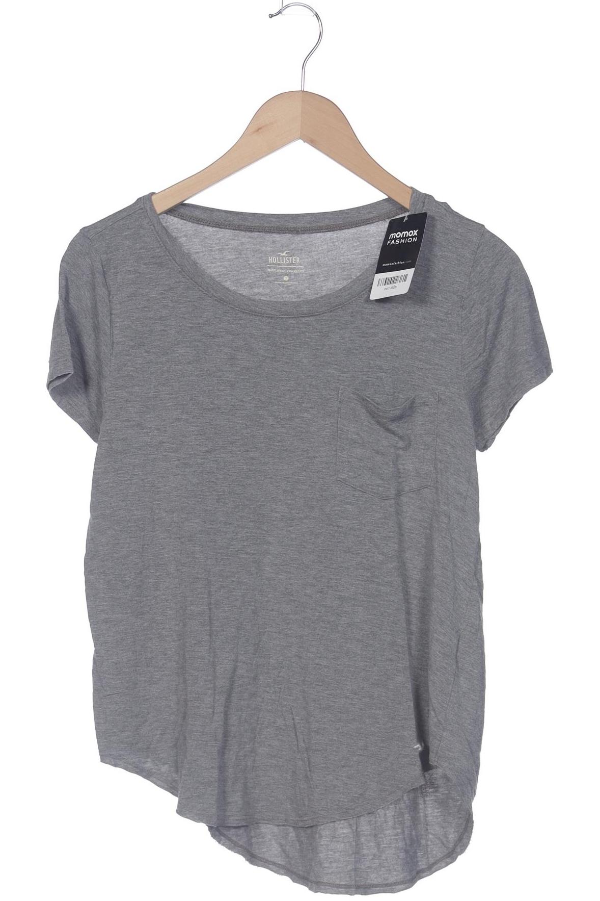 

Hollister Damen T-Shirt, grau, Gr. 36