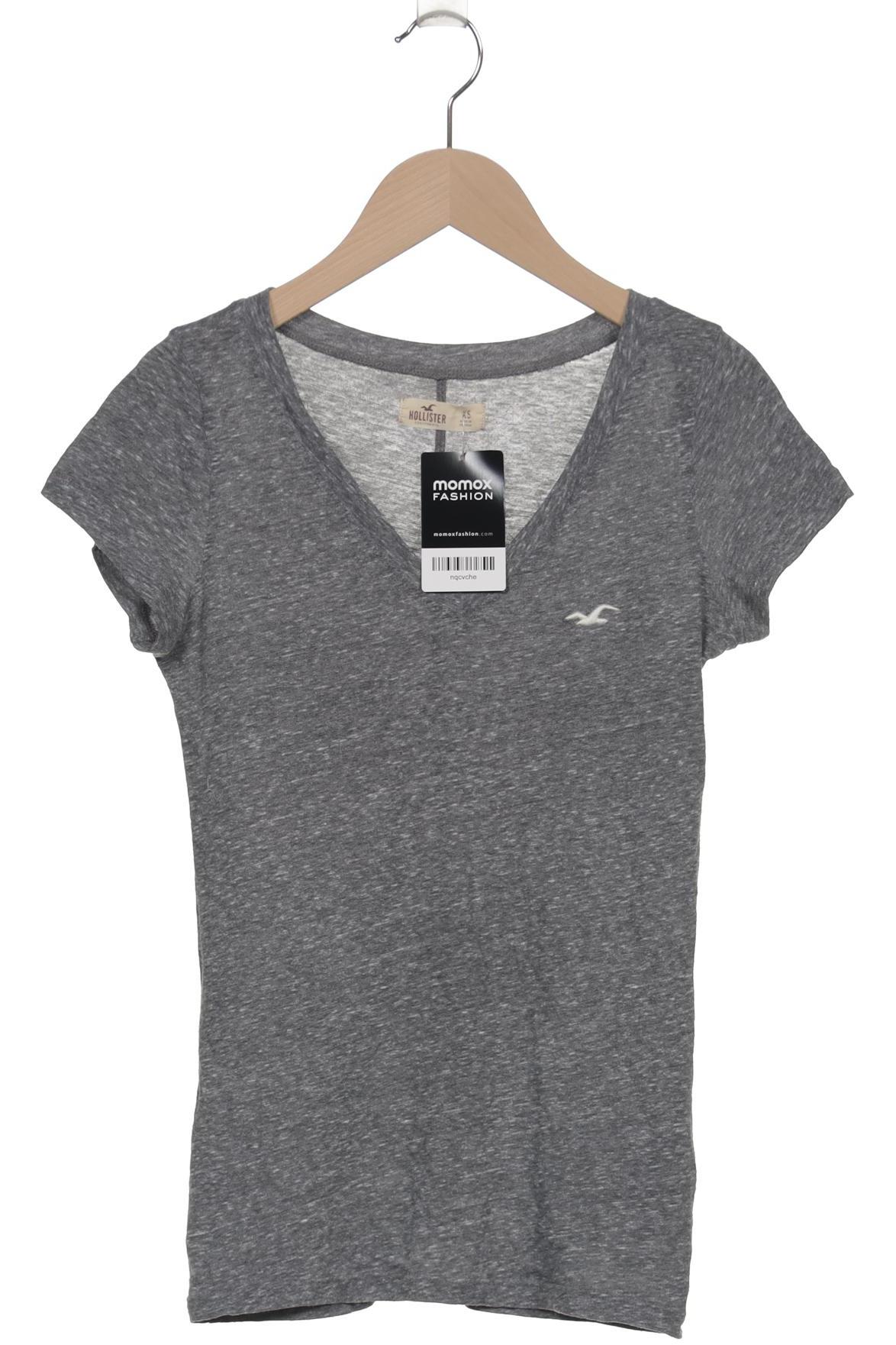 

Hollister Damen T-Shirt, grau, Gr. 34