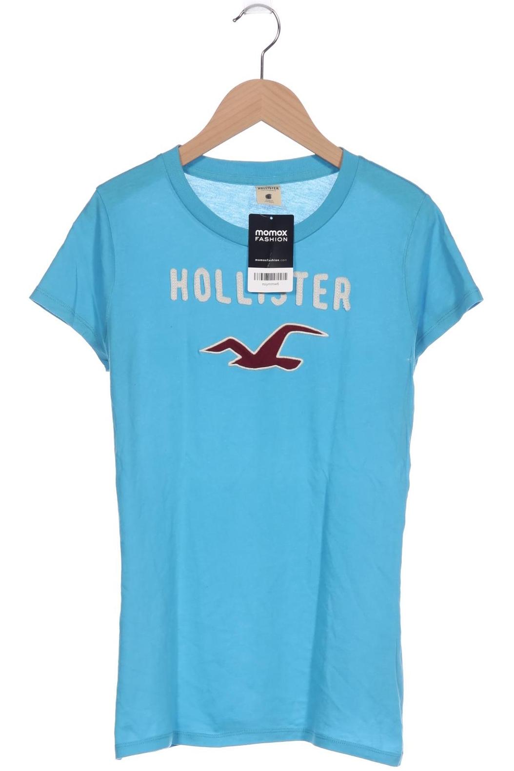 

Hollister Damen T-Shirt, blau, Gr. 42