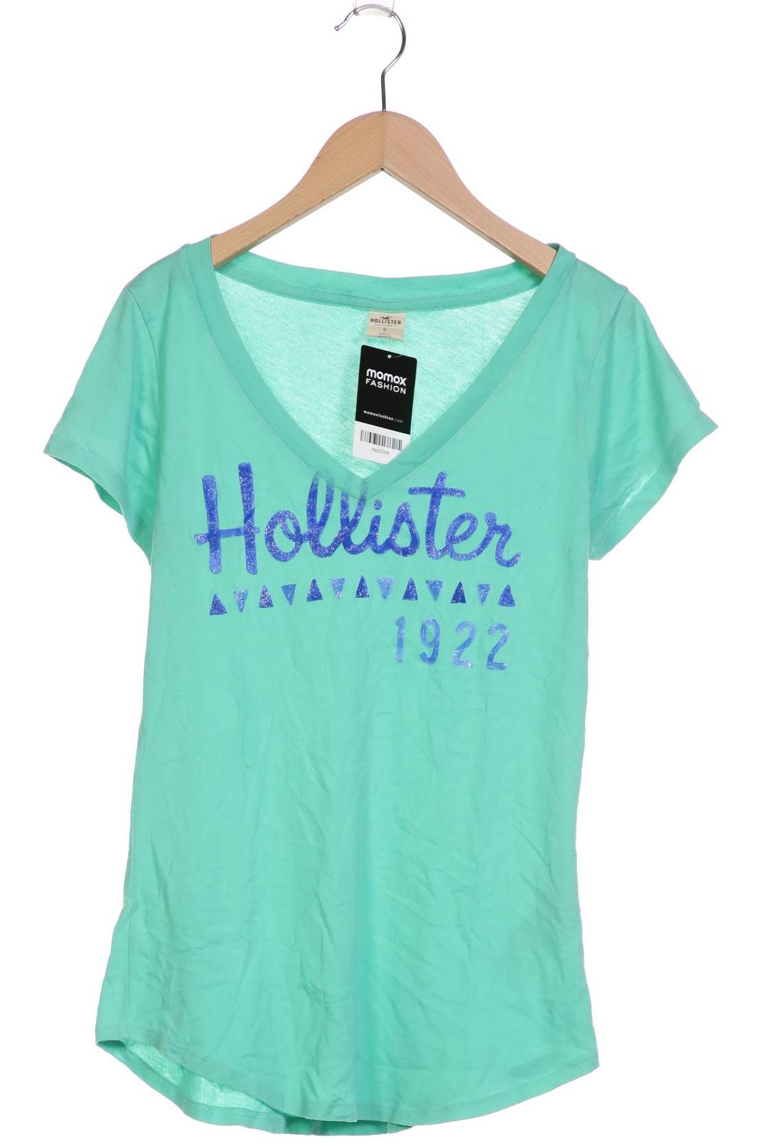 

Hollister Damen T-Shirt, hellgrün, Gr. 36