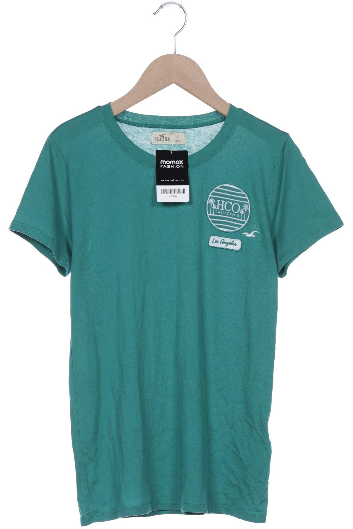 

Hollister Damen T-Shirt, türkis, Gr. 36