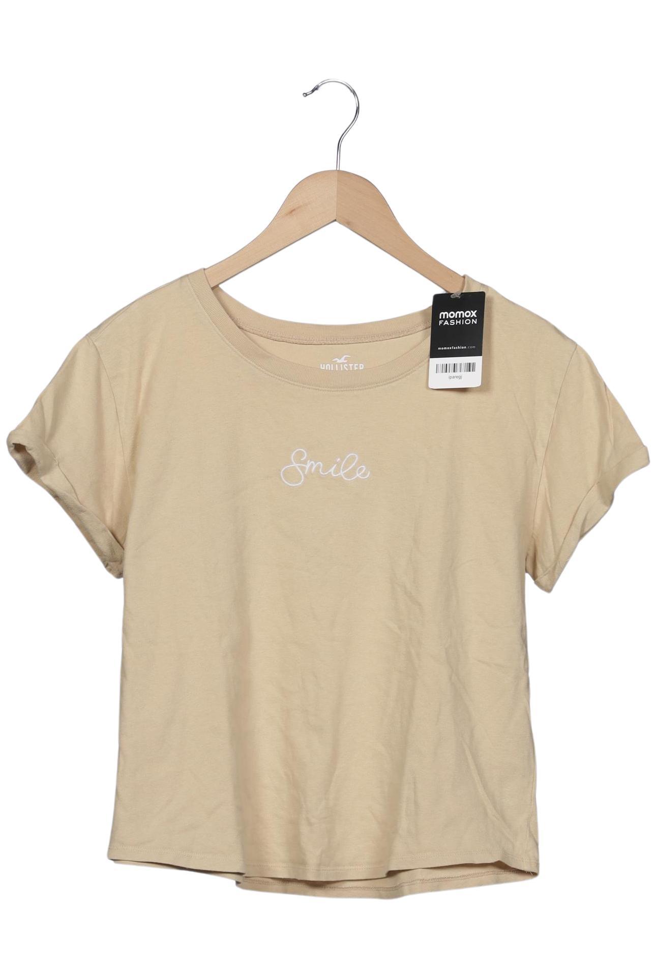 

Hollister Damen T-Shirt, beige, Gr. 36