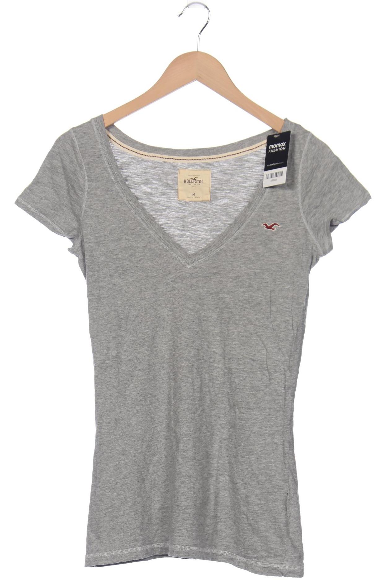 

Hollister Damen T-Shirt, grau, Gr. 38