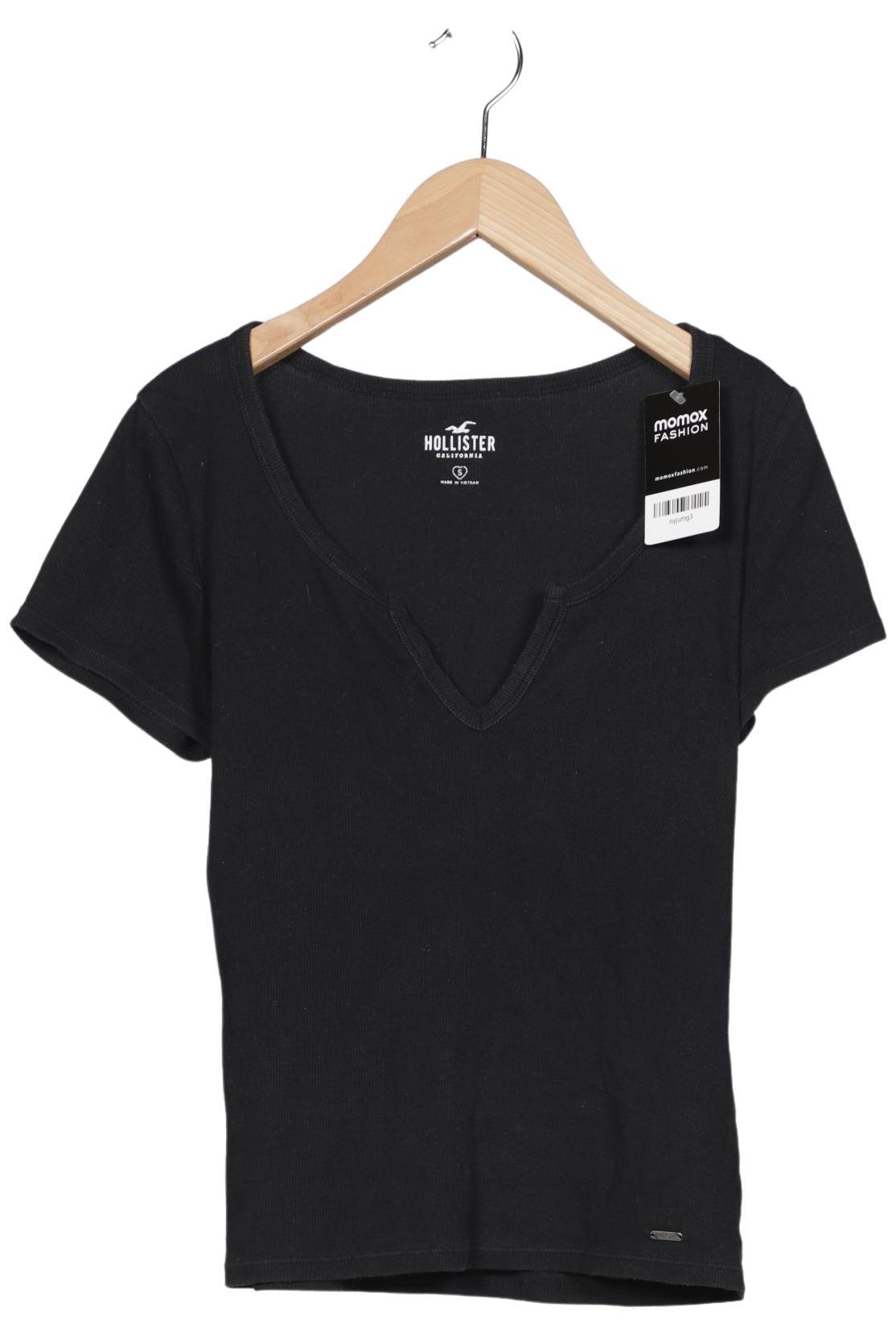

Hollister Damen T-Shirt, schwarz, Gr. 36