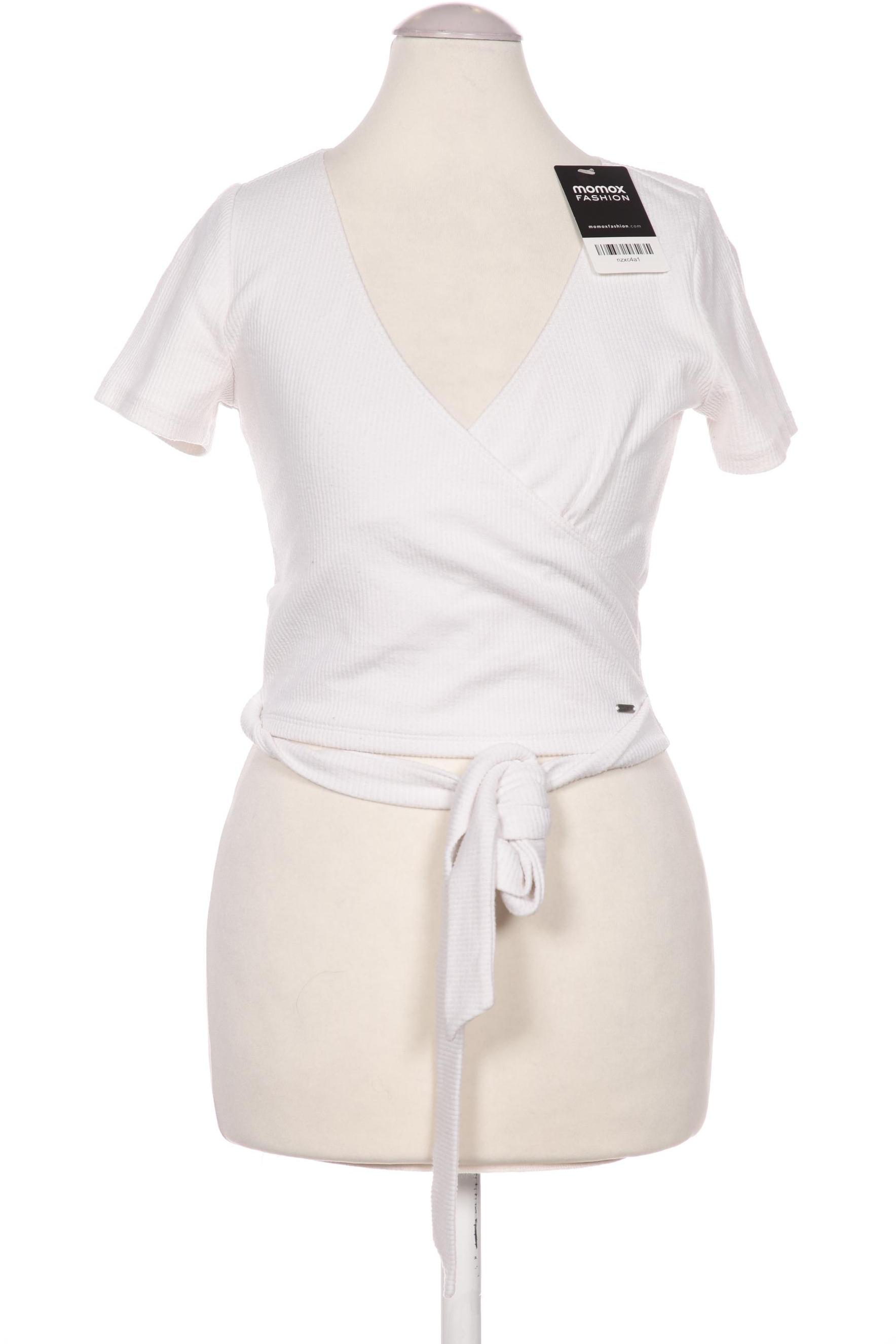 

Hollister Damen T-Shirt, weiß, Gr. 36