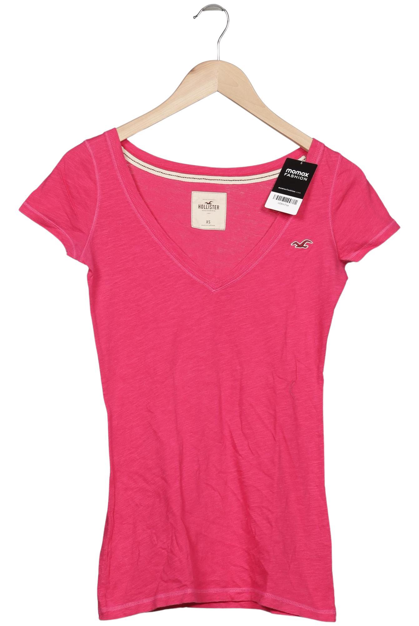

Hollister Damen T-Shirt, pink, Gr. 34