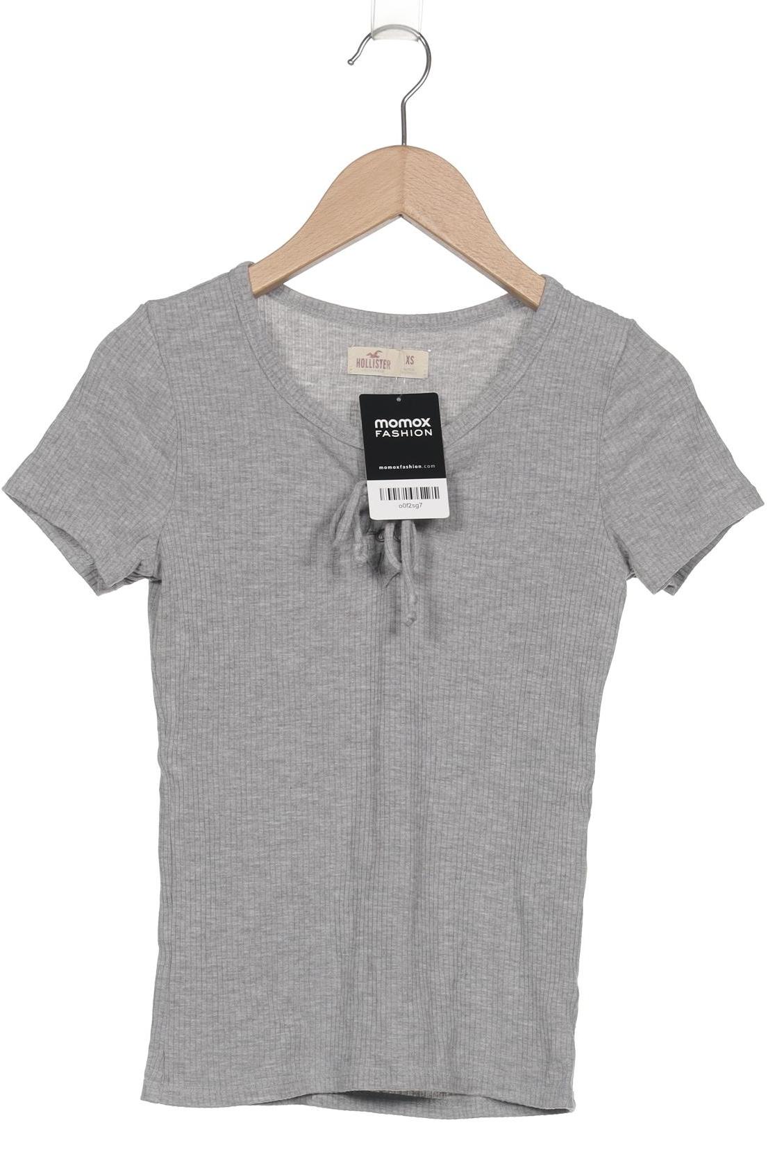 

Hollister Damen T-Shirt, grau, Gr. 34