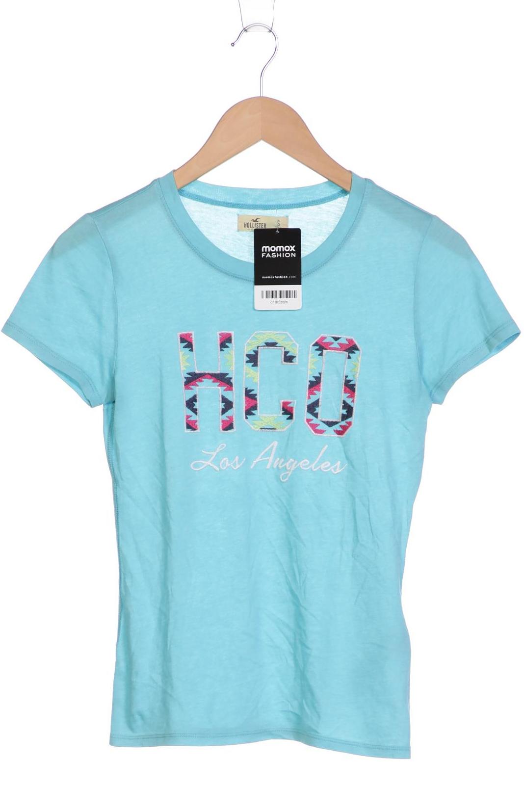 

Hollister Damen T-Shirt, hellblau