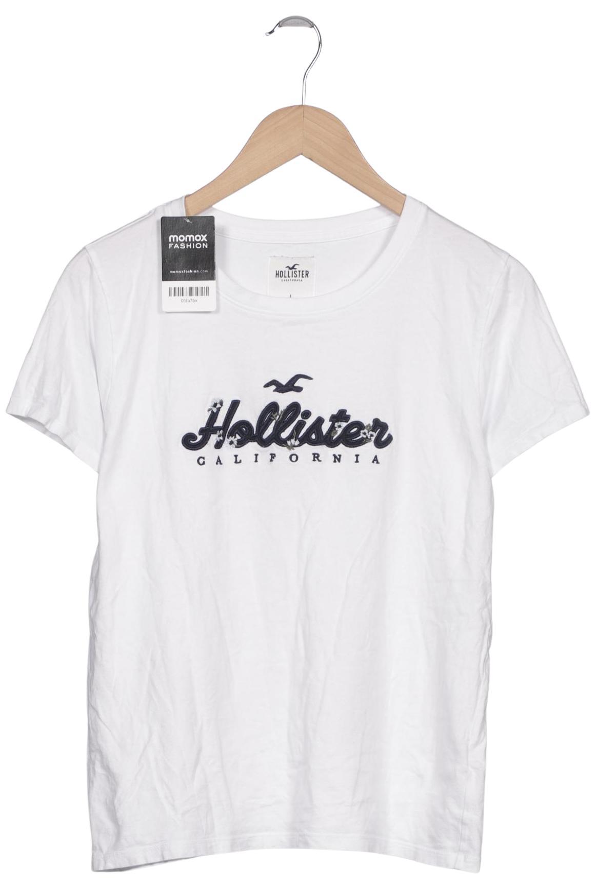 

Hollister Damen T-Shirt, weiß, Gr. 42