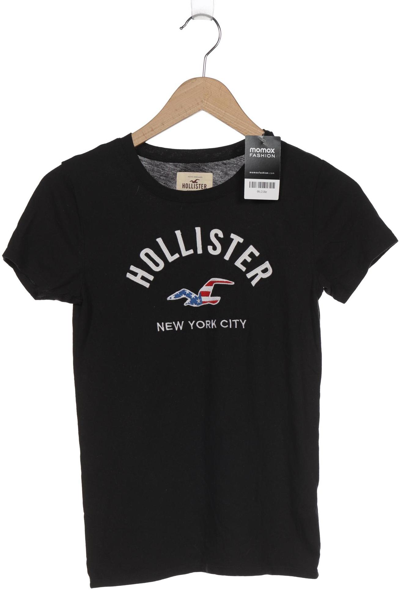 

Hollister Damen T-Shirt, schwarz