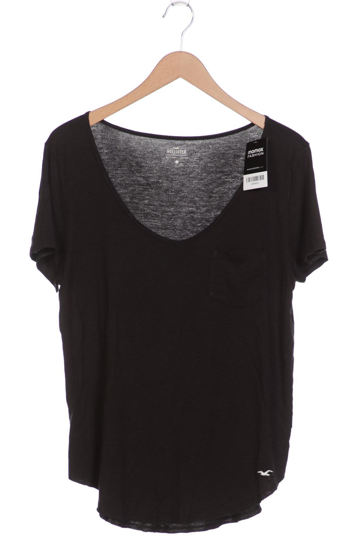 

Hollister Damen T-Shirt, schwarz