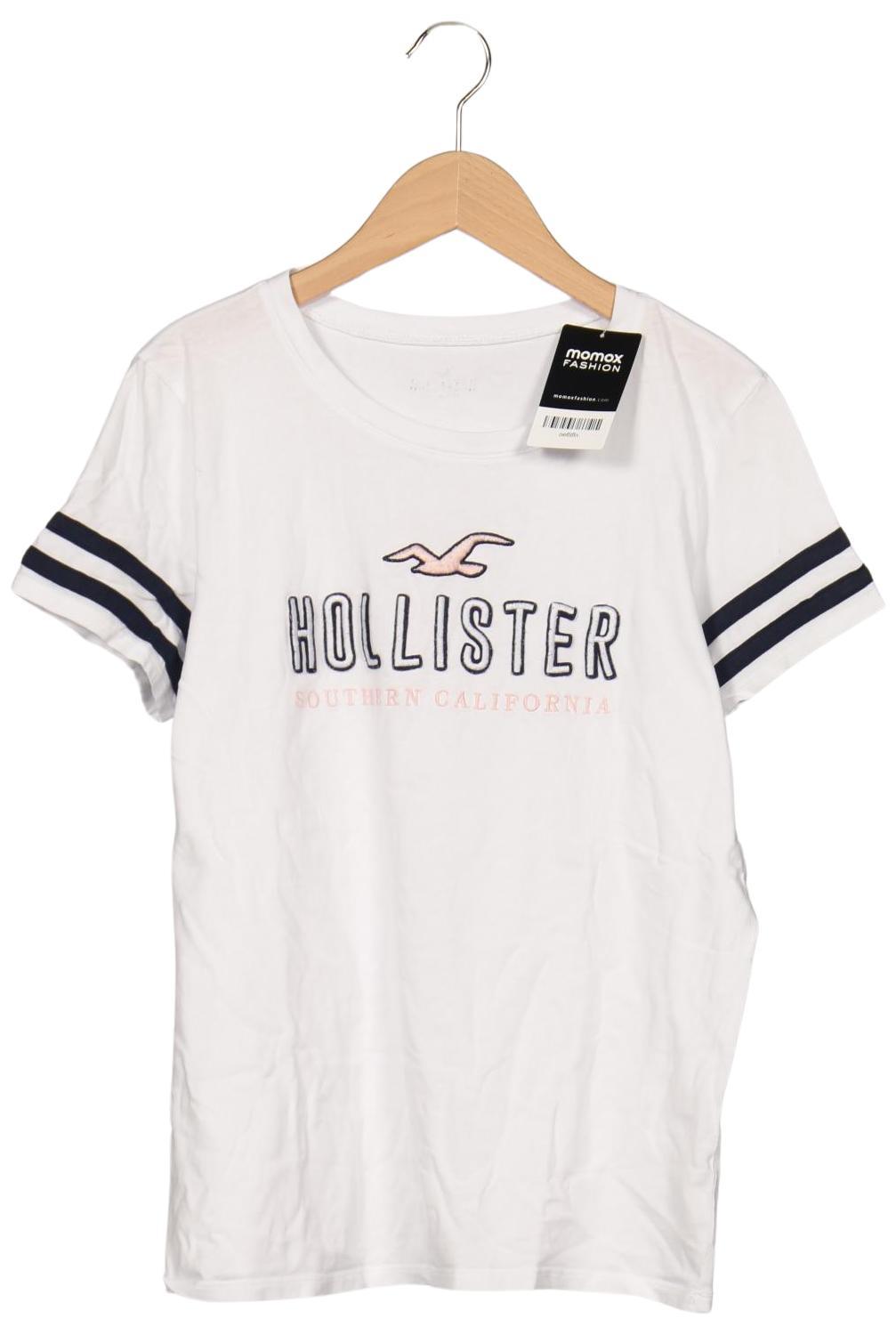 

Hollister Damen T-Shirt, weiß, Gr. 36