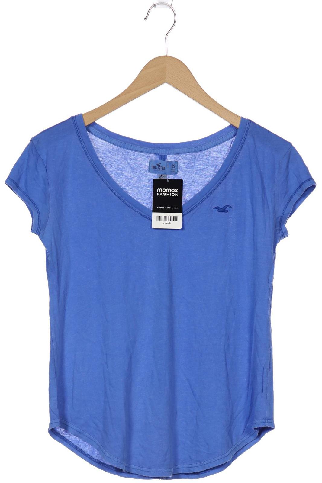 

Hollister Damen T-Shirt, blau