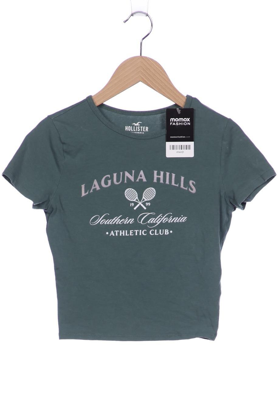 

Hollister Damen T-Shirt, grün, Gr. 36