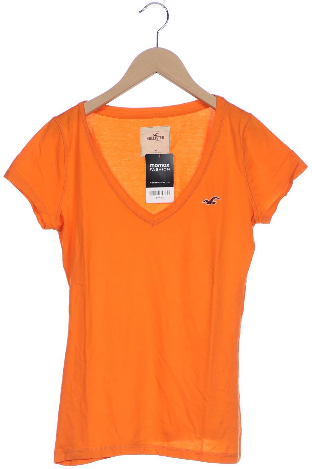 

Hollister Damen T-Shirt, orange, Gr. 38