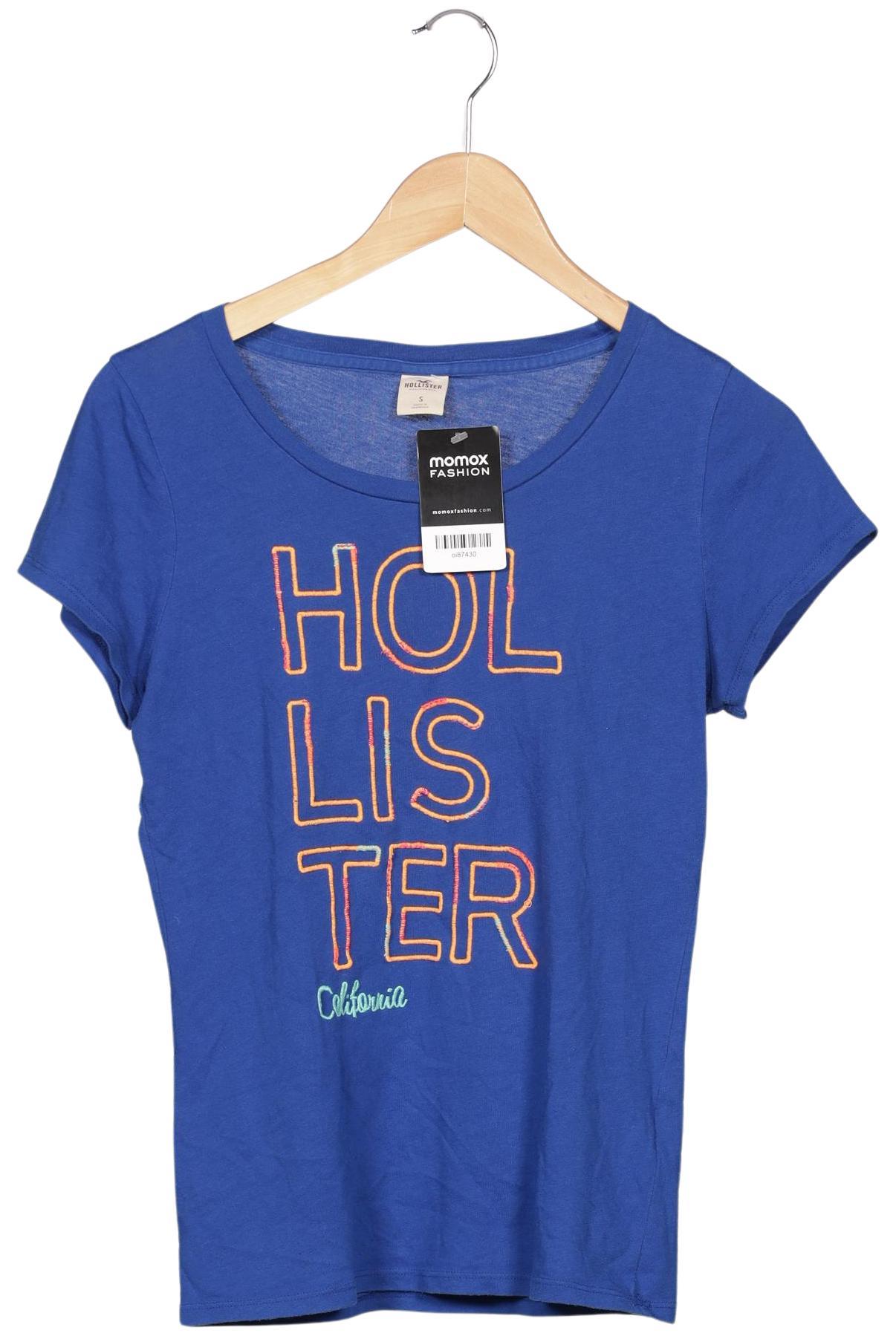 

Hollister Damen T-Shirt, blau, Gr. 36