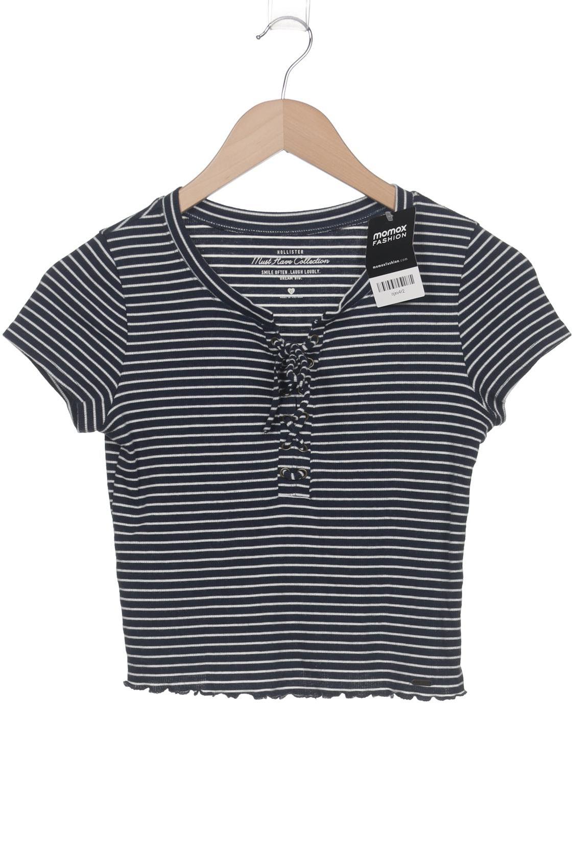 

Hollister Damen T-Shirt, marineblau, Gr. 34