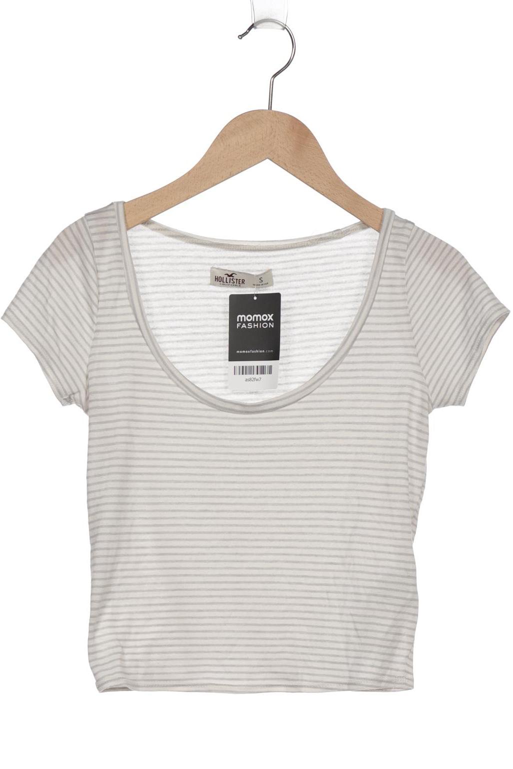 

Hollister Damen T-Shirt, cremeweiß, Gr. 36