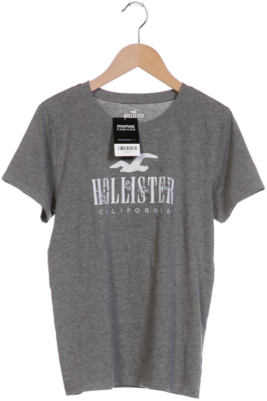 

Hollister Damen T-Shirt, grau, Gr. 36