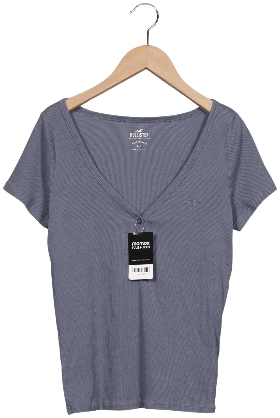 

Hollister Damen T-Shirt, marineblau, Gr. 42