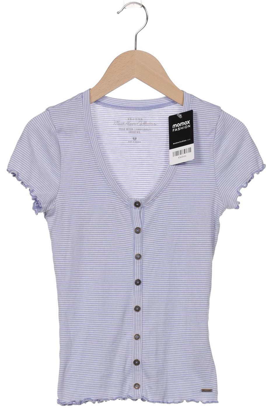 

Hollister Damen T-Shirt, blau, Gr. 36