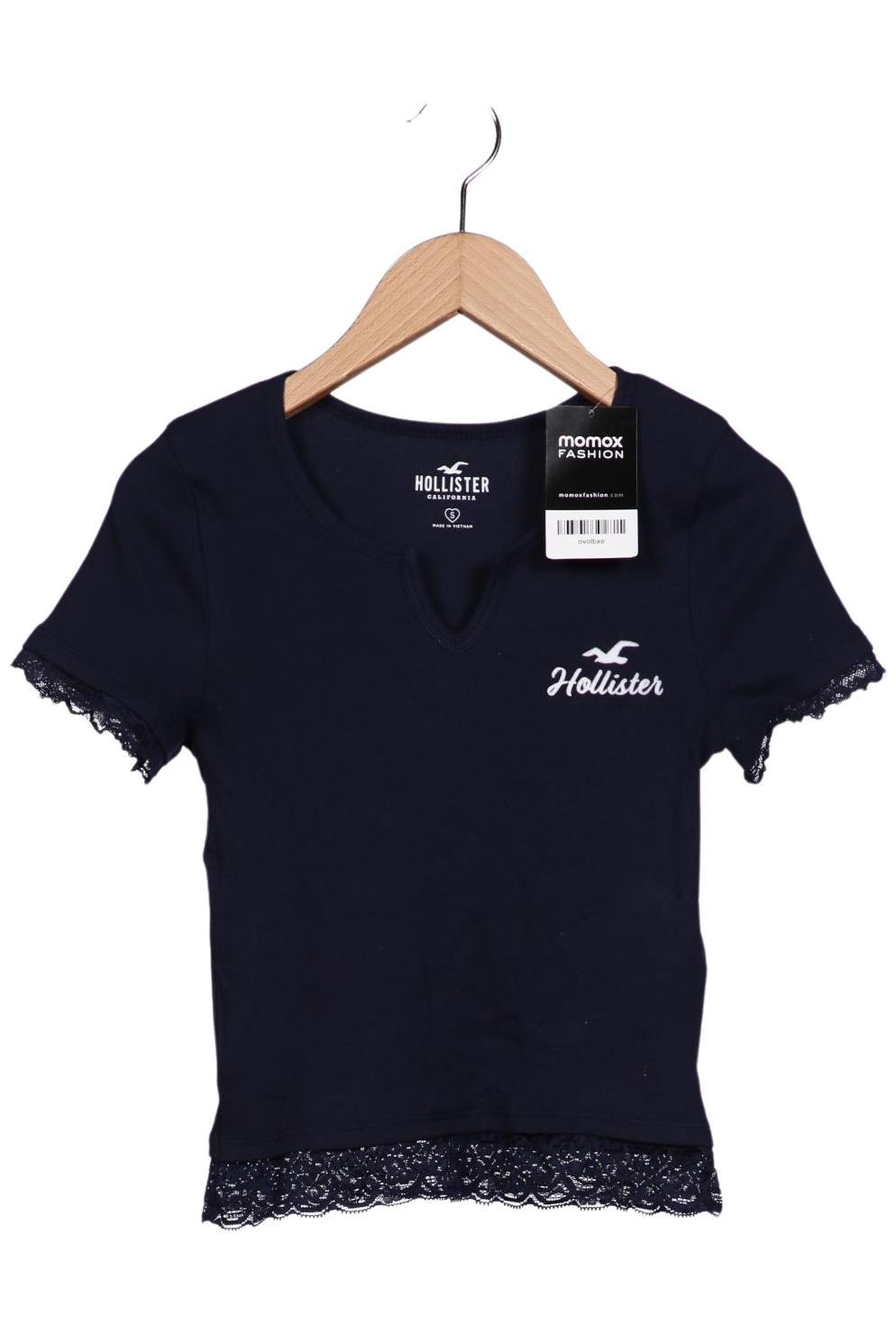 

Hollister Damen T-Shirt, marineblau, Gr. 36