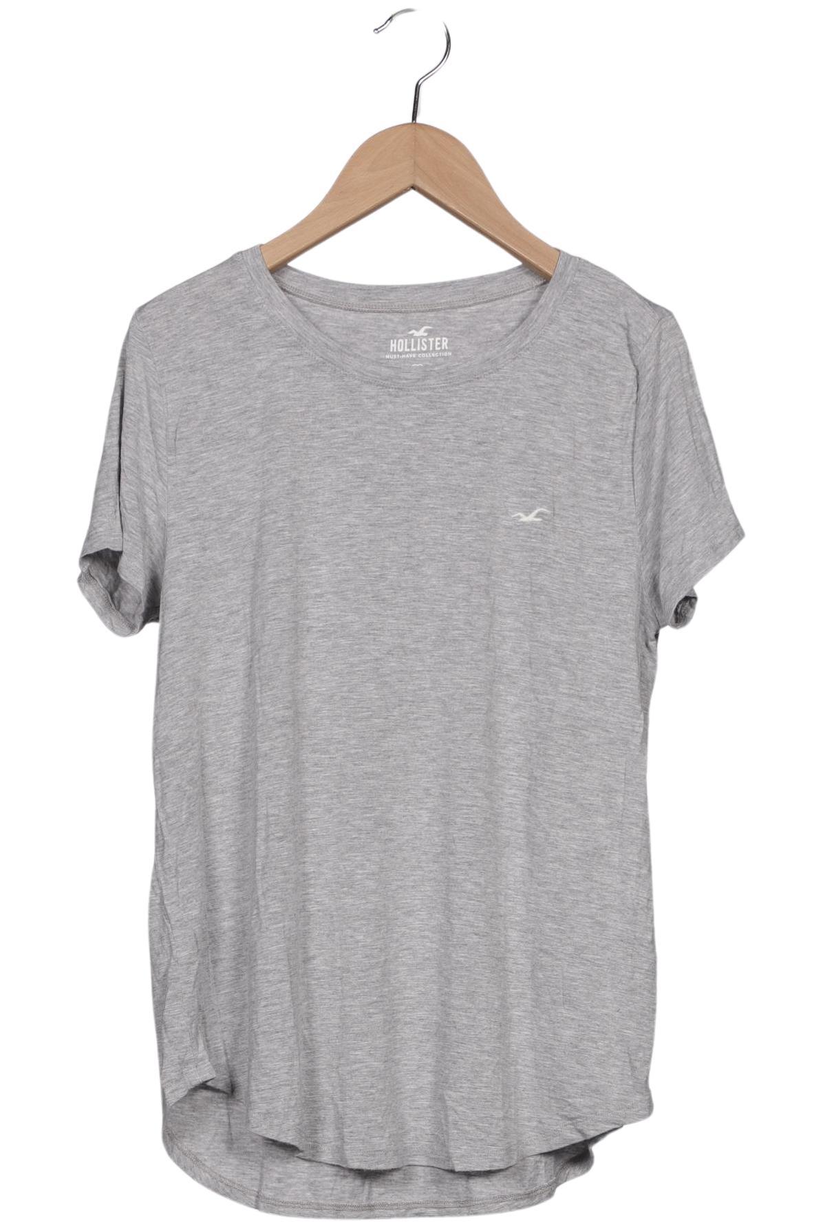

Hollister Damen T-Shirt, grau, Gr. 36