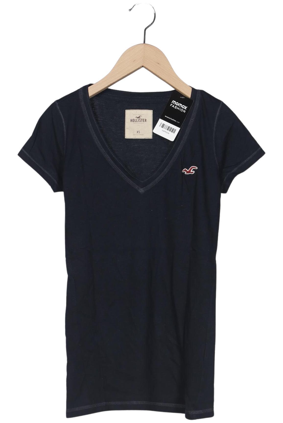 

Hollister Damen T-Shirt, marineblau, Gr. 34