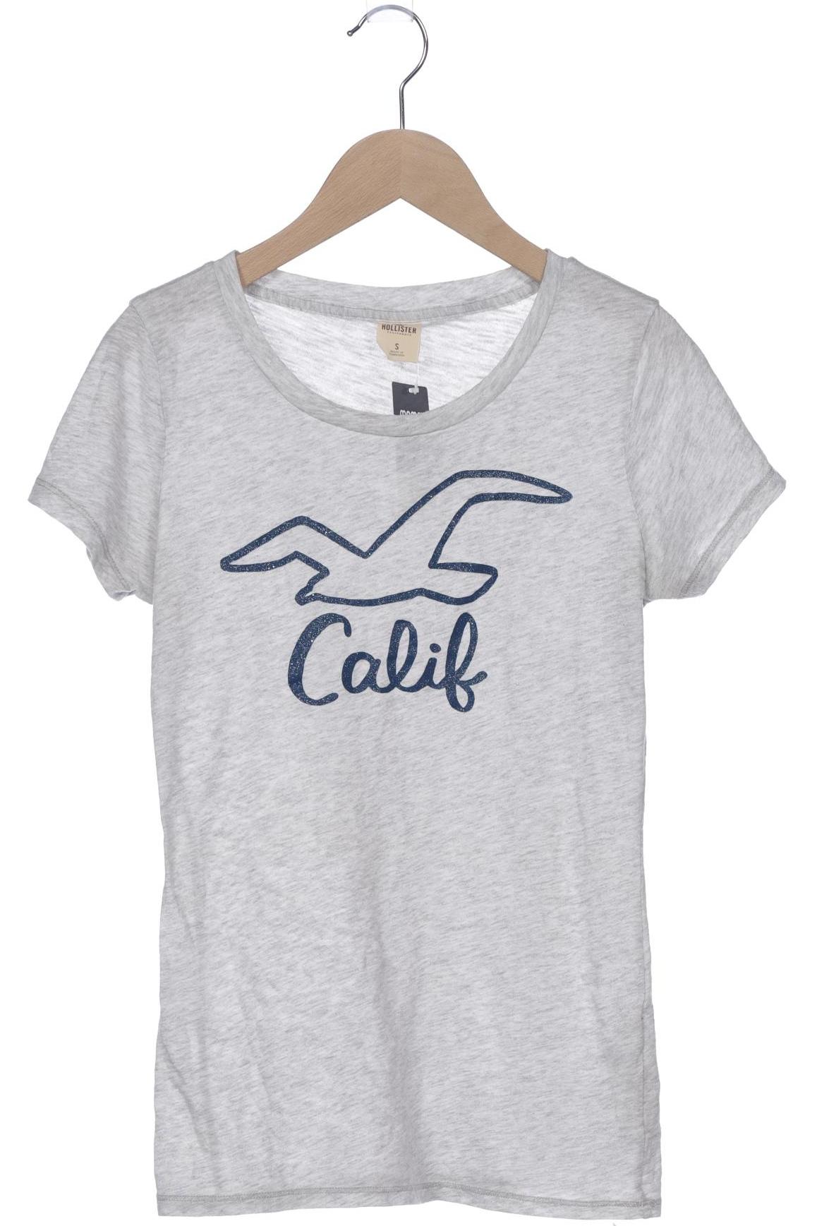 

Hollister Damen T-Shirt, grau, Gr. 36