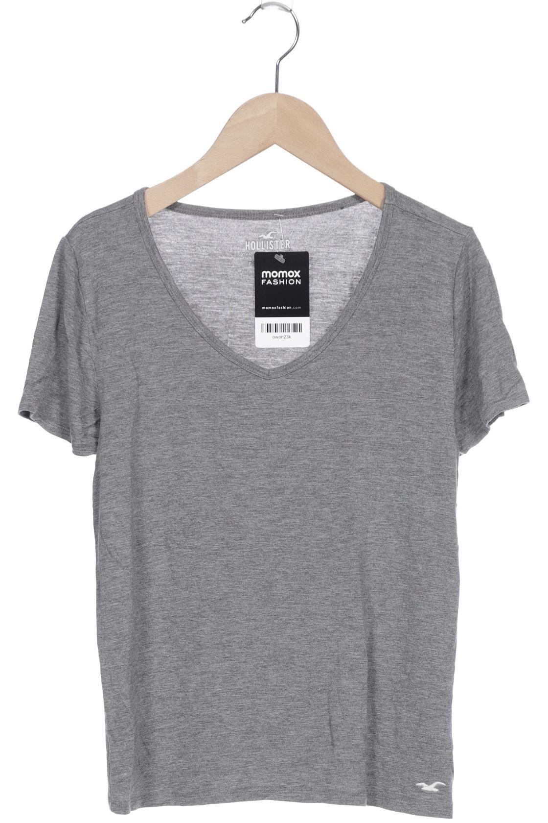 

Hollister Damen T-Shirt, grau, Gr. 34