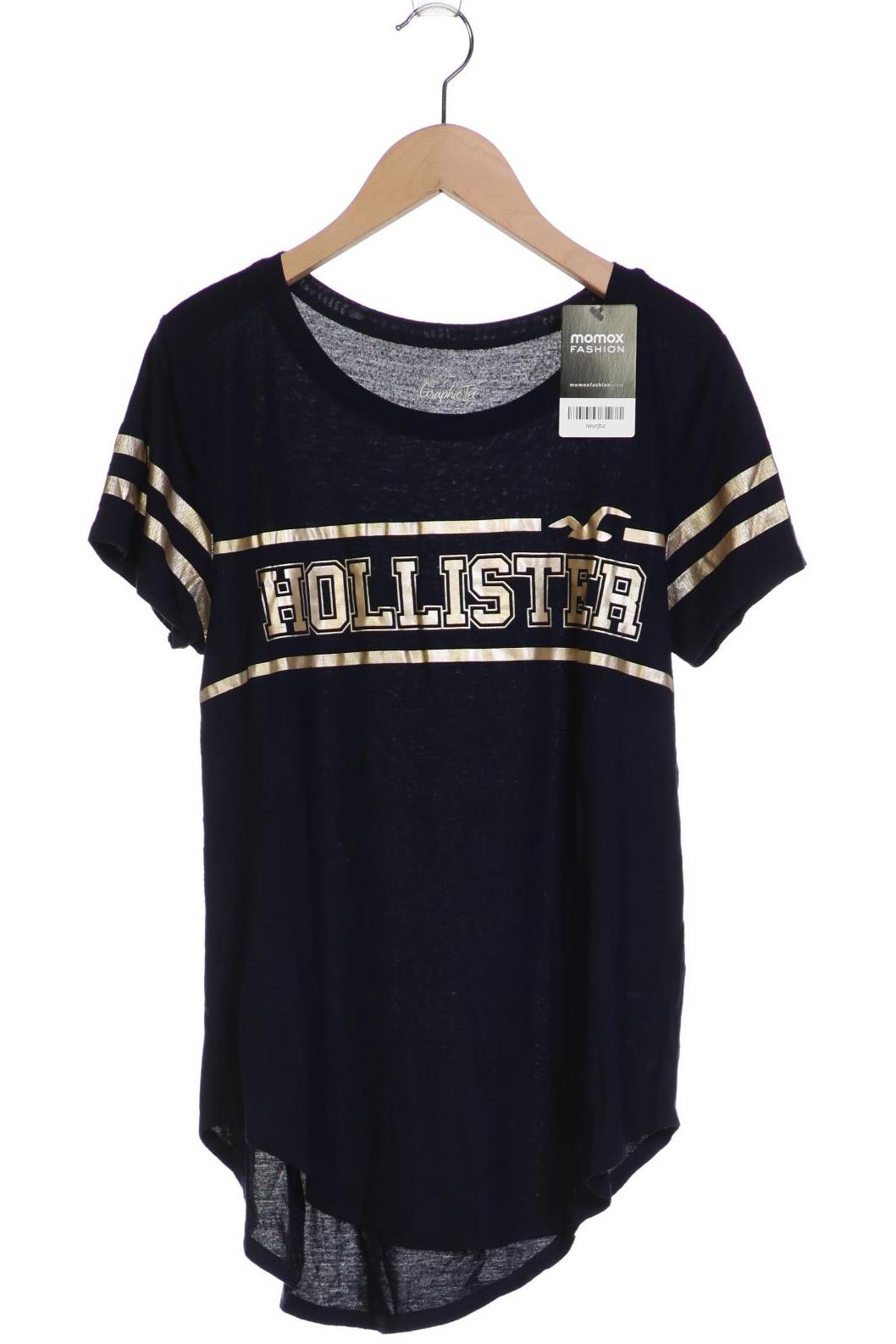 

Hollister Damen T-Shirt, marineblau, Gr. 34