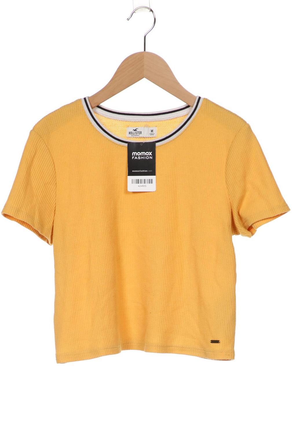 

Hollister Damen T-Shirt, gelb, Gr. 38