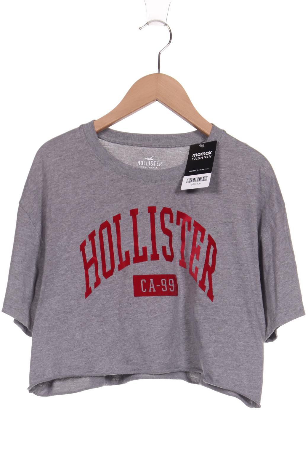 

Hollister Damen T-Shirt, grau, Gr. 34
