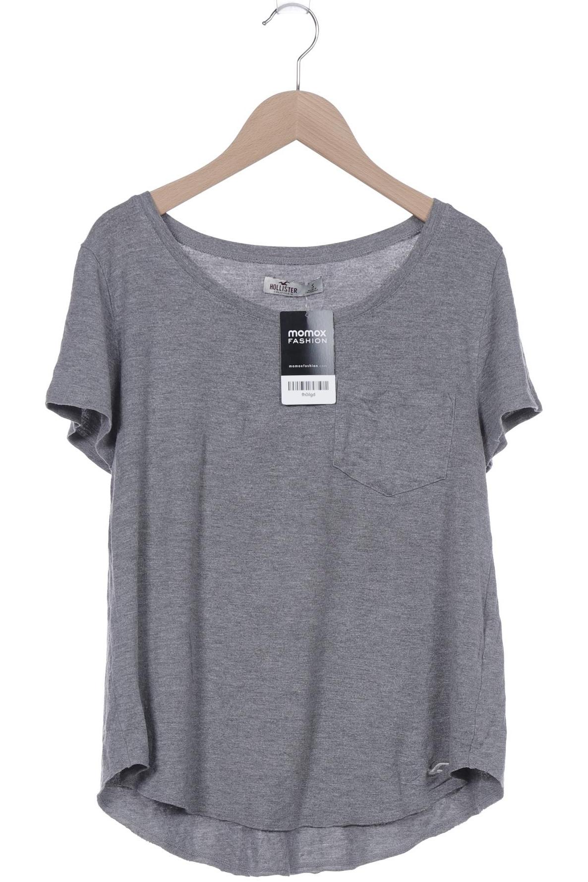 

Hollister Damen T-Shirt, grau, Gr. 36