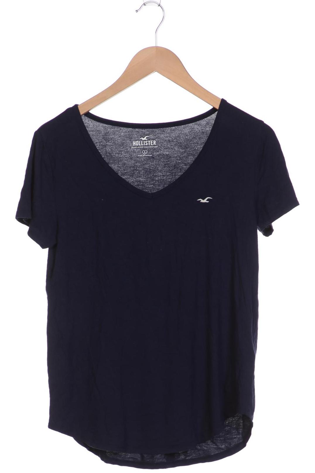 

Hollister Damen T-Shirt, marineblau