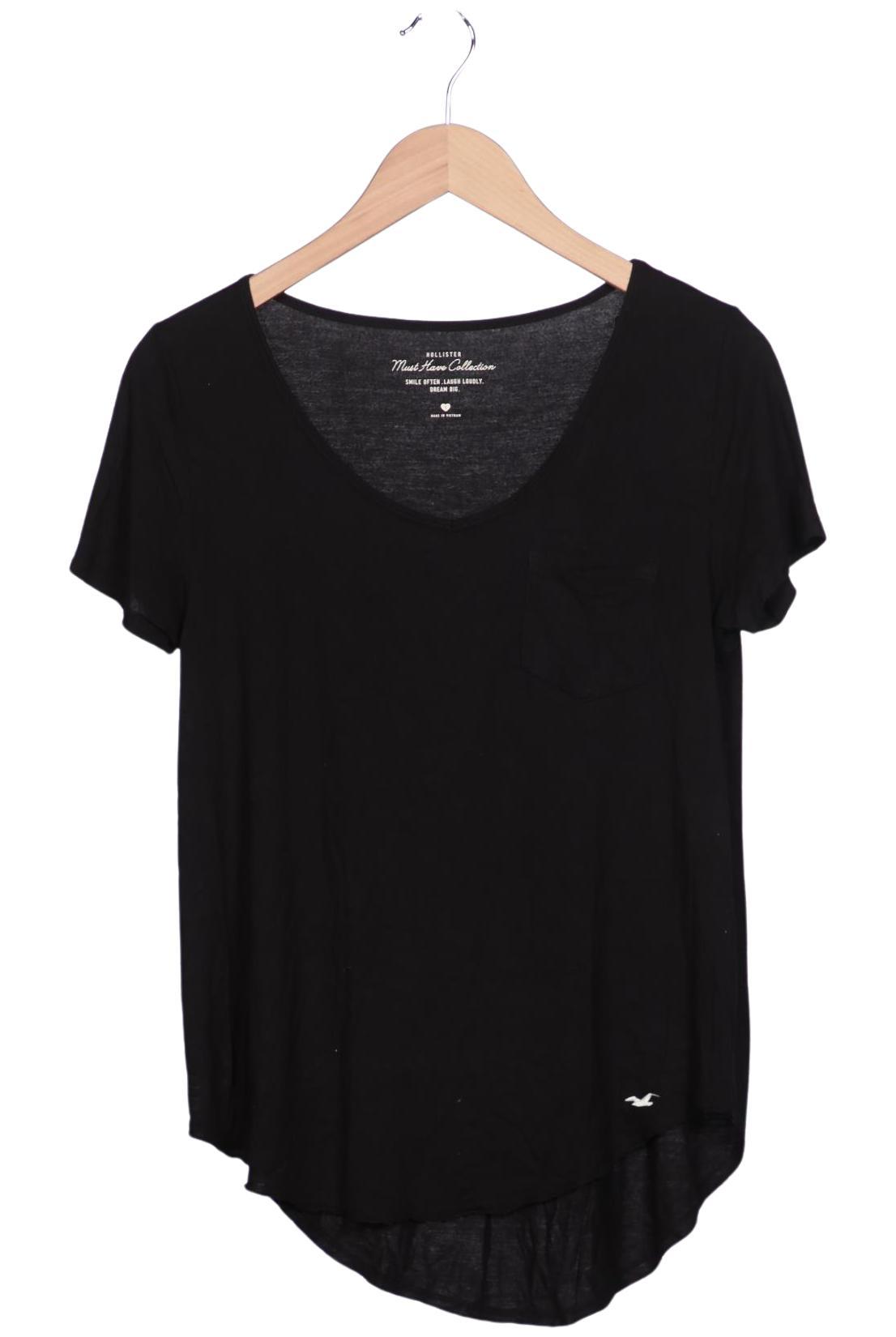 

Hollister Damen T-Shirt, schwarz, Gr. 36