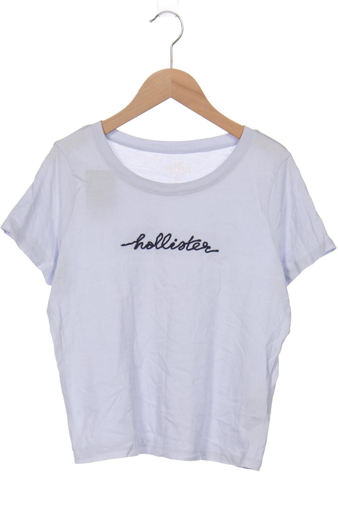 

Hollister Damen T-Shirt, hellblau